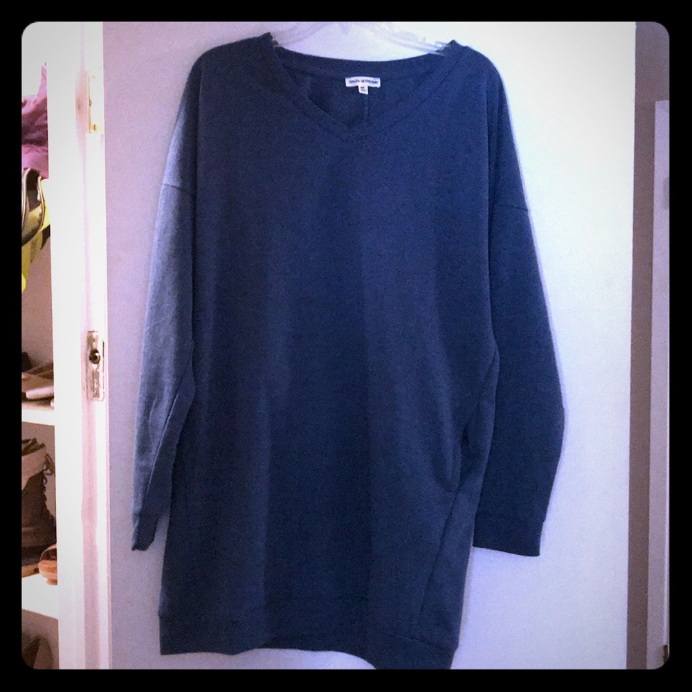 Blue Sweater dress!